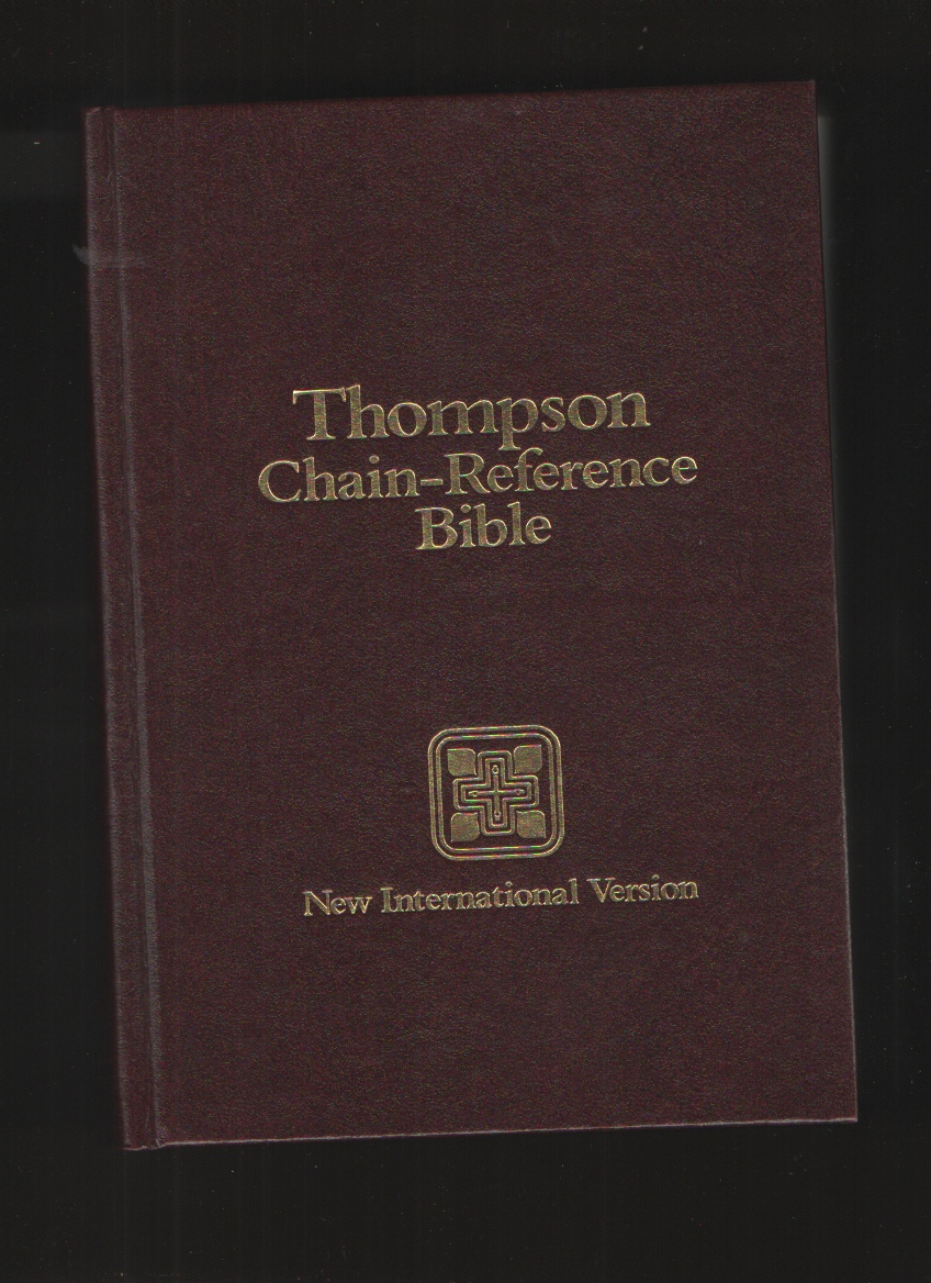 Image for Holy Bible/King James Version/Thompson Chain Reference/Burgundy/Stock No 80840
