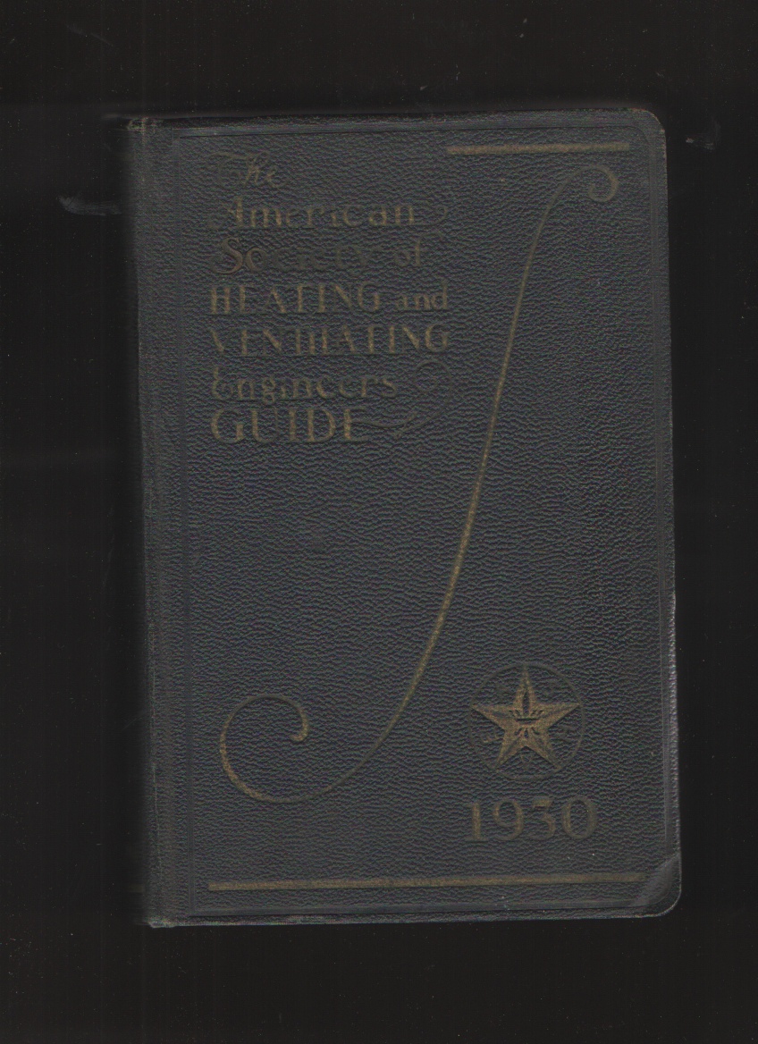 Image for American Society of Heating and Ventilating Engineers Guide, Vol. 8, 1930