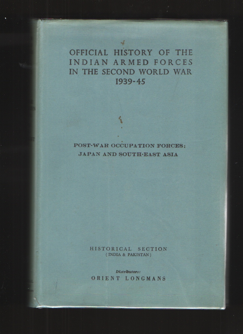 Image for Post-War Occupation Forces Japan And South-East Asia