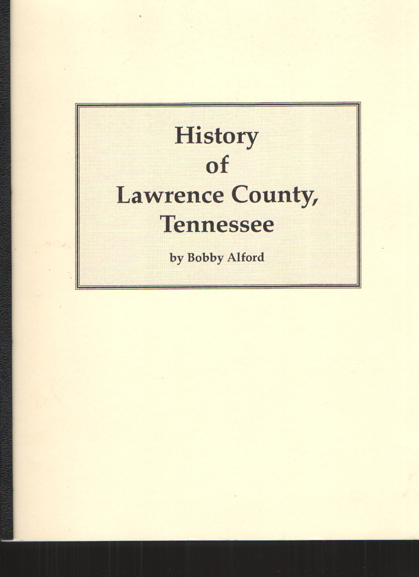 Image for History of Lawrence County, Tennessee