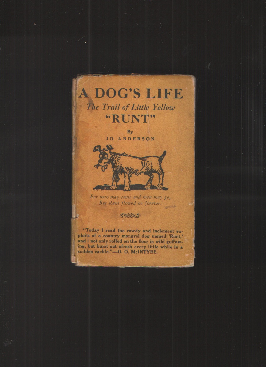 Image for A Dog's Life The Trail of Little Yellow "Runt"